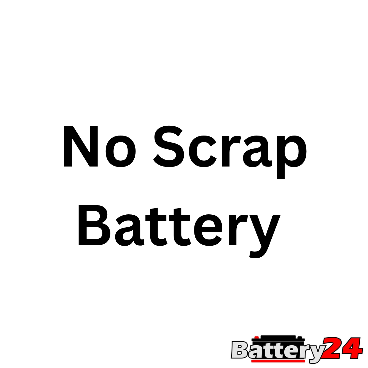 No Scrap Battery Fee (R304.75 Auto-X)