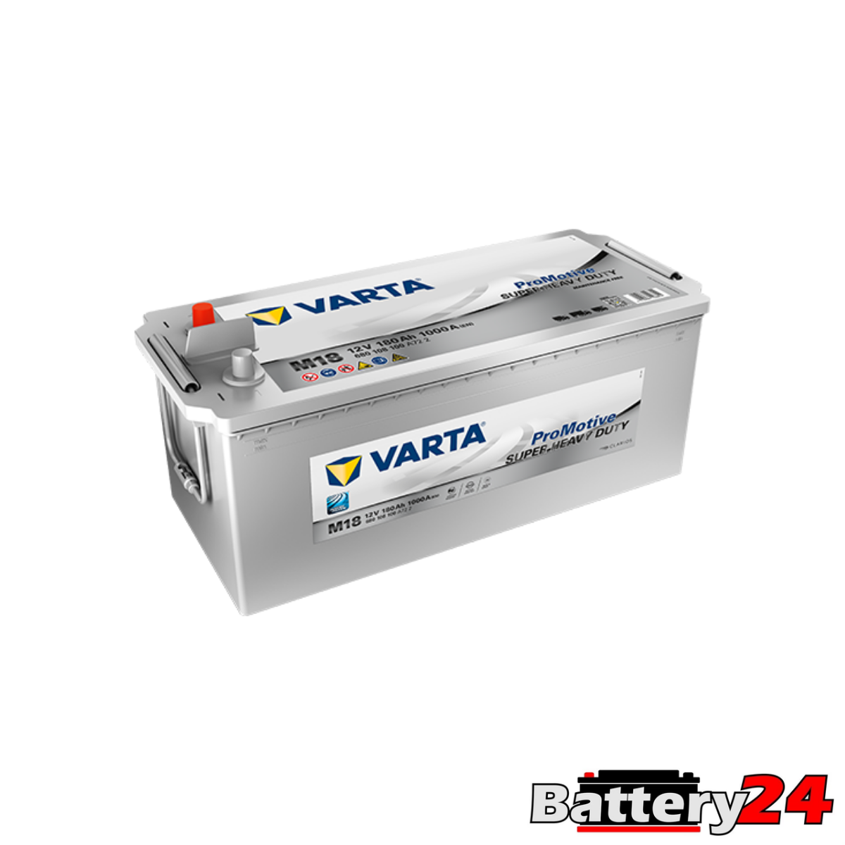 Varta 696 M18 Truck Battery – 12V 180Ah, 1000 CCA Battery24