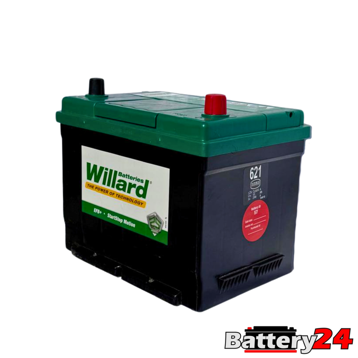 Willard 621 Car Battery – 12V 55Ah, 415 CCA Battery24